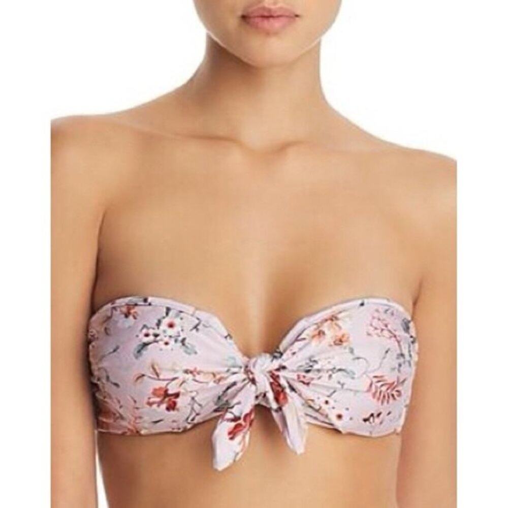 MINKPINK Summer Meadow Bandeau Bikini Top Large NWT